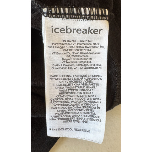 Icebreaker Merino Wool T Shirt Mens Base Layer Outdoor Hiking Activewear XL - Picture 8 of 10